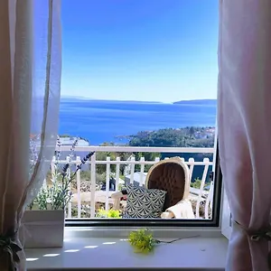 Apartment Cozy Bosnjak Near Opatija, With Sea View Terrace, Air Condition, Free Private Parking, Ičići
